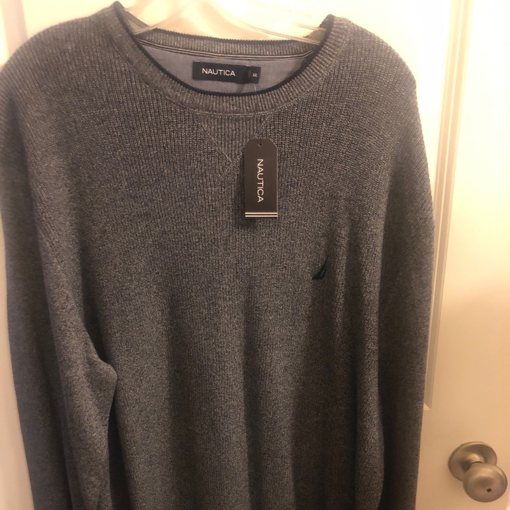 Gray sweater